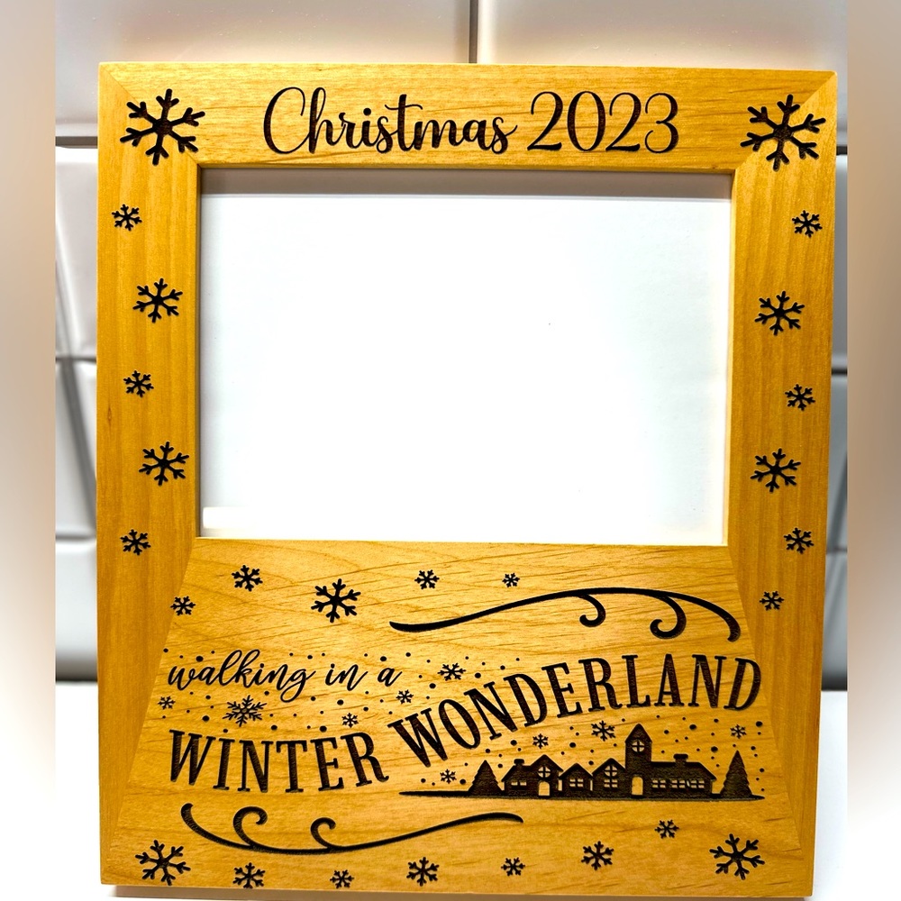 Customized merry Christmas frames